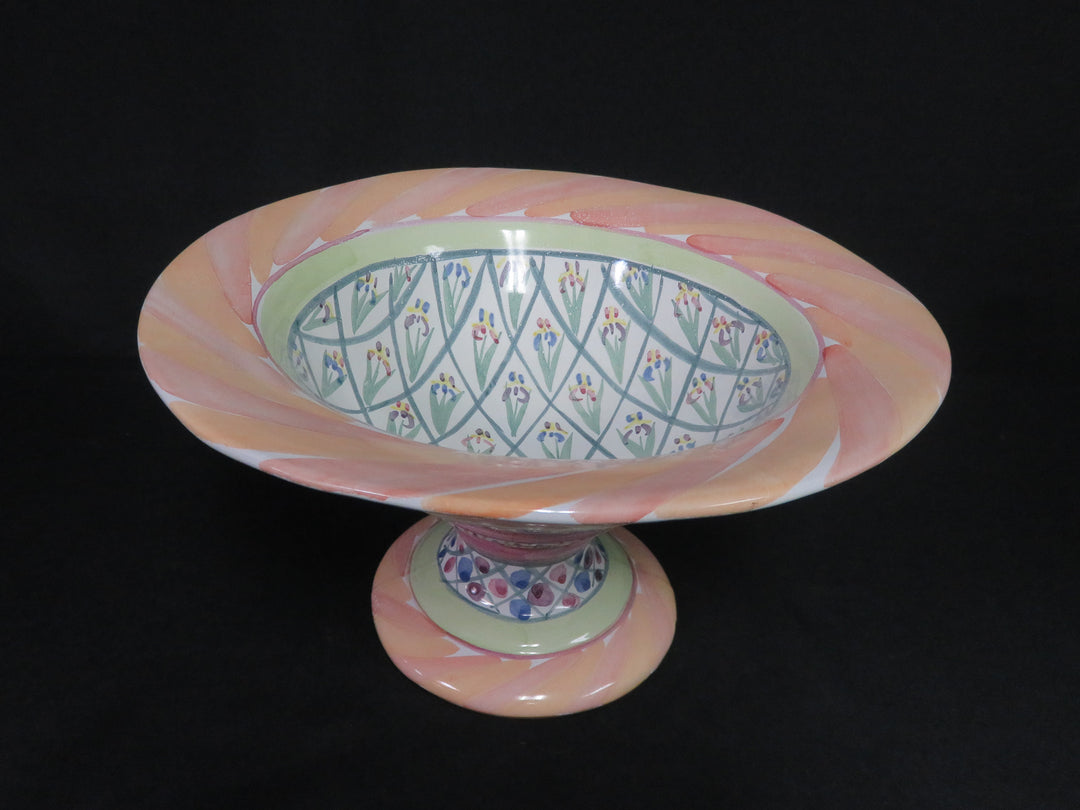 MacKenzie-Childs Pedestal Bowl