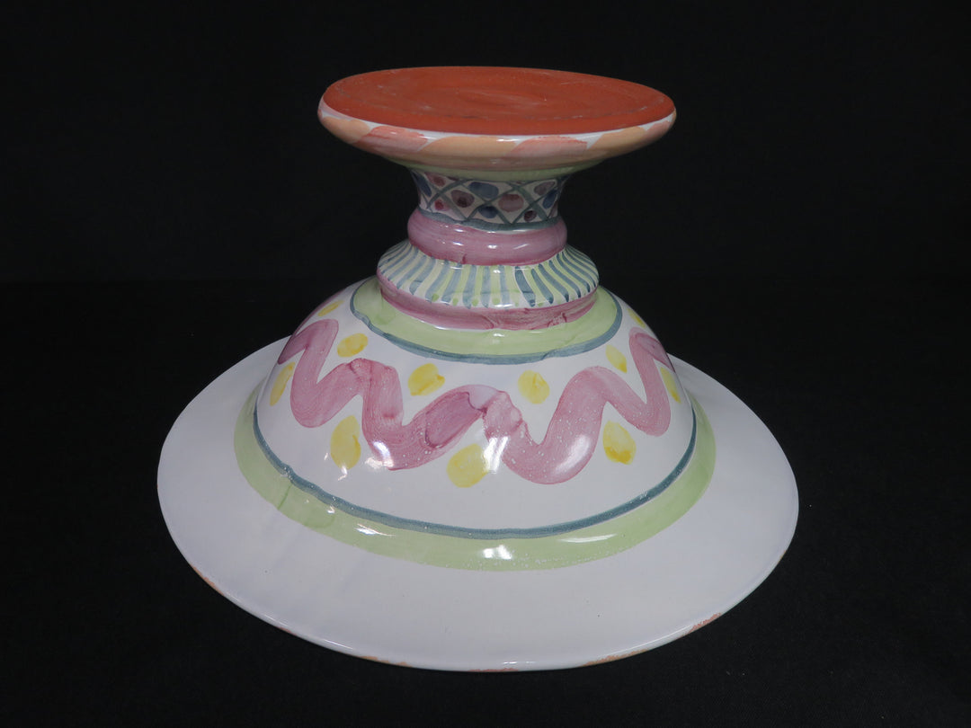 MacKenzie-Childs Pedestal Bowl