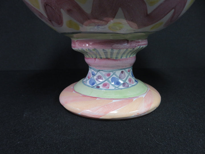 MacKenzie-Childs Pedestal Bowl
