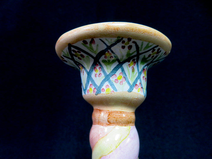 MacKenzie-Childs Heather Candleholder
