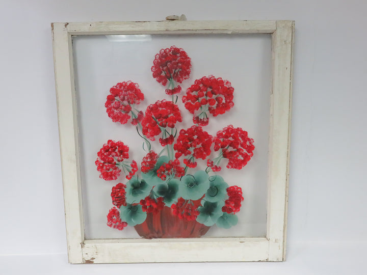 Wooden Window Artwork - Original