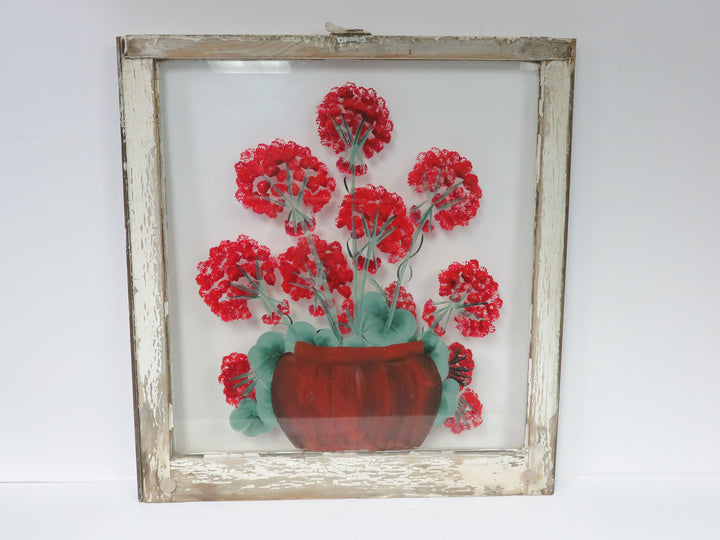 Wooden Window Artwork - Original