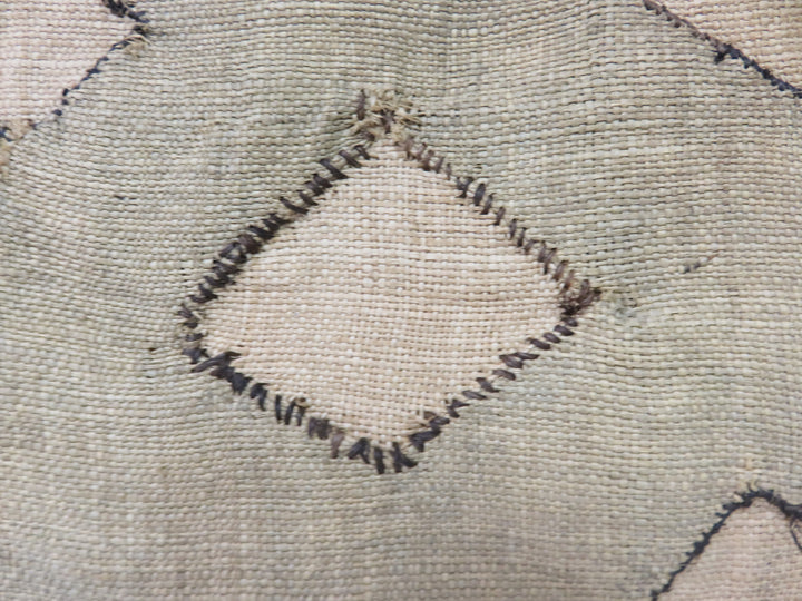 Geometric Motif Framed Textile