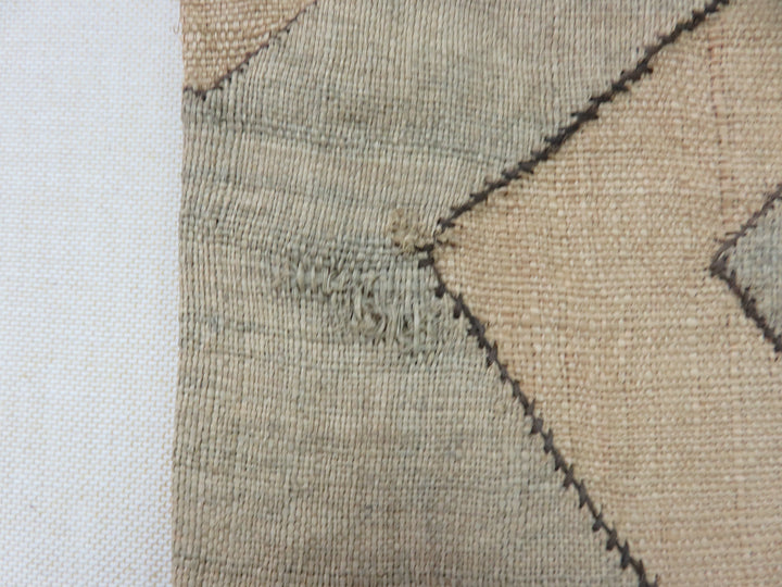 Geometric Motif Framed Textile