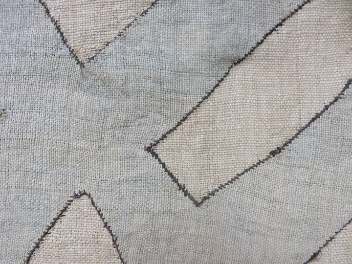 Geometric Motif Framed Textile