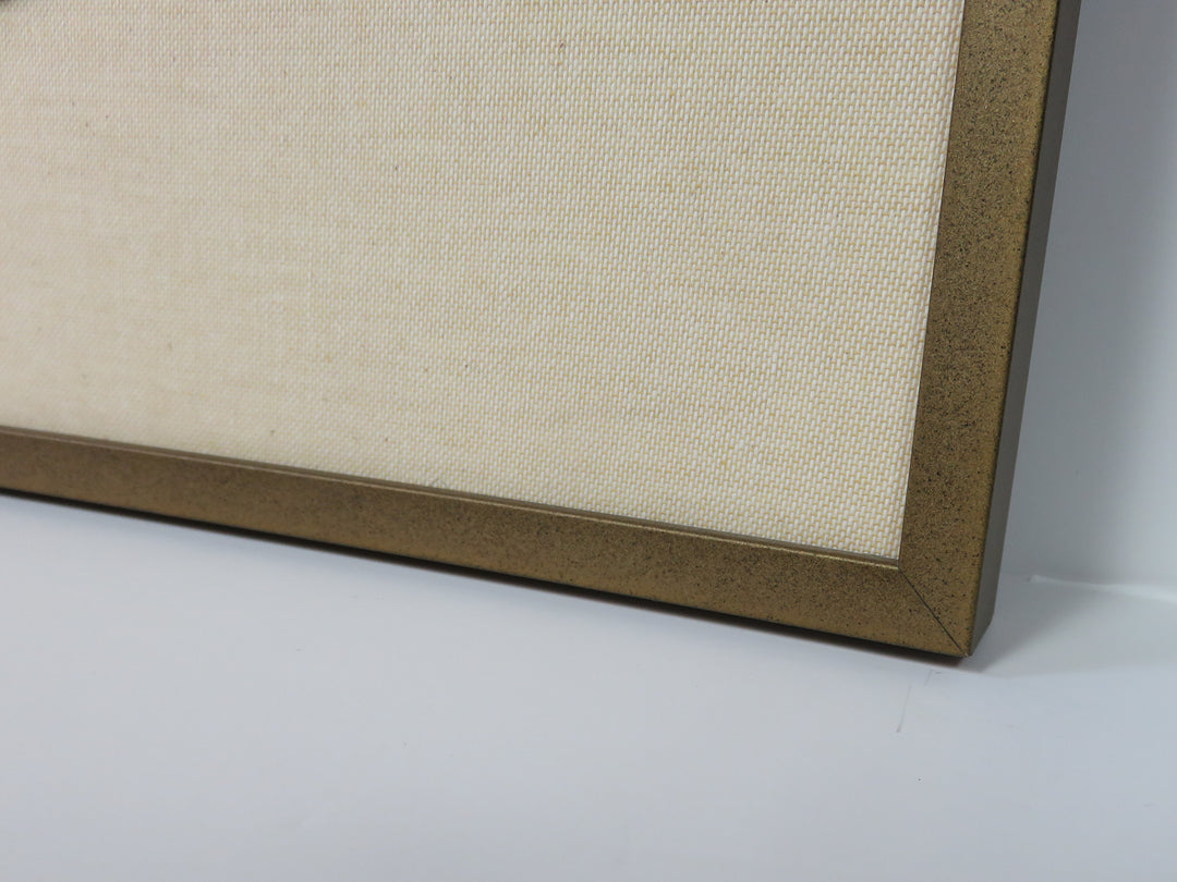 Geometric Motif Framed Textile