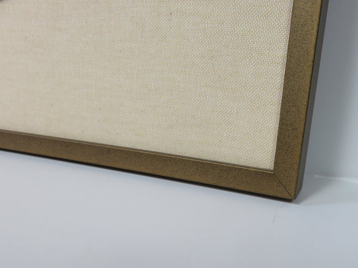 Geometric Motif Framed Textile