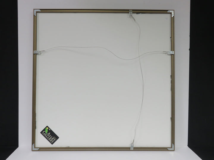 Geometric Motif Framed Textile