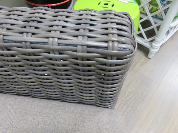 Wicker Resin Recliner Chair