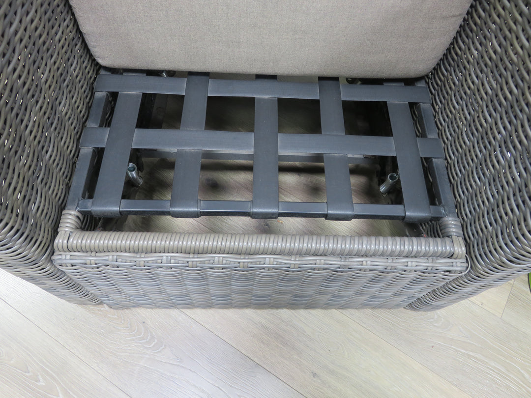 Wicker Resin Recliner Chair