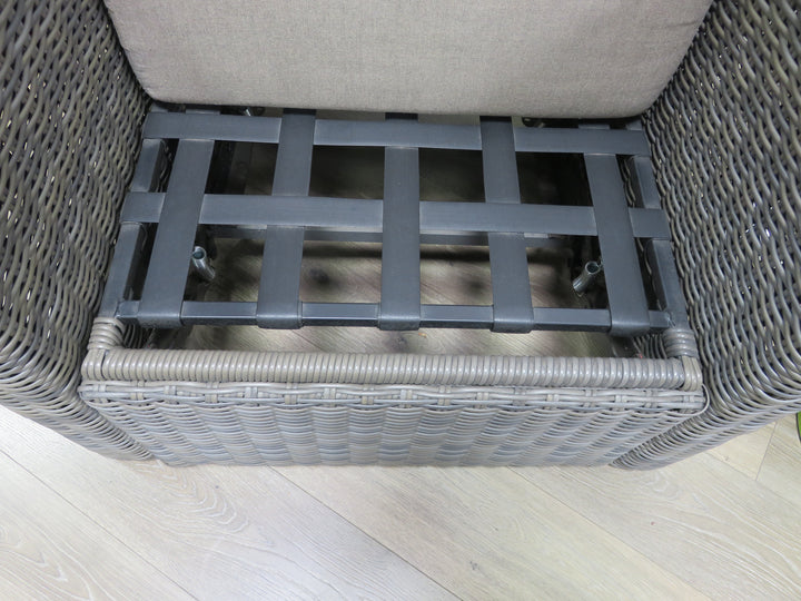 Wicker Resin Recliner Chair