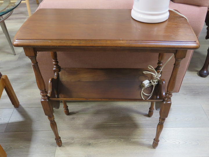 Dark Wood Occasional Table