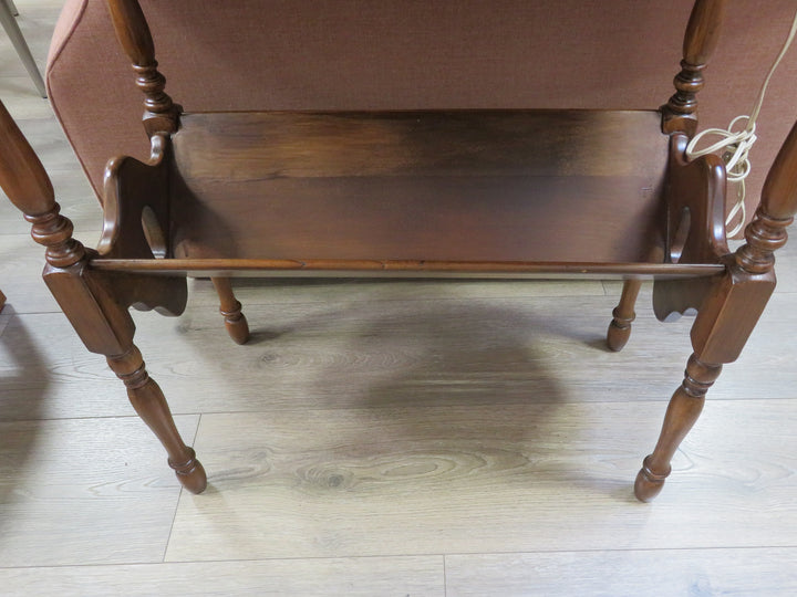 Dark Wood Occasional Table