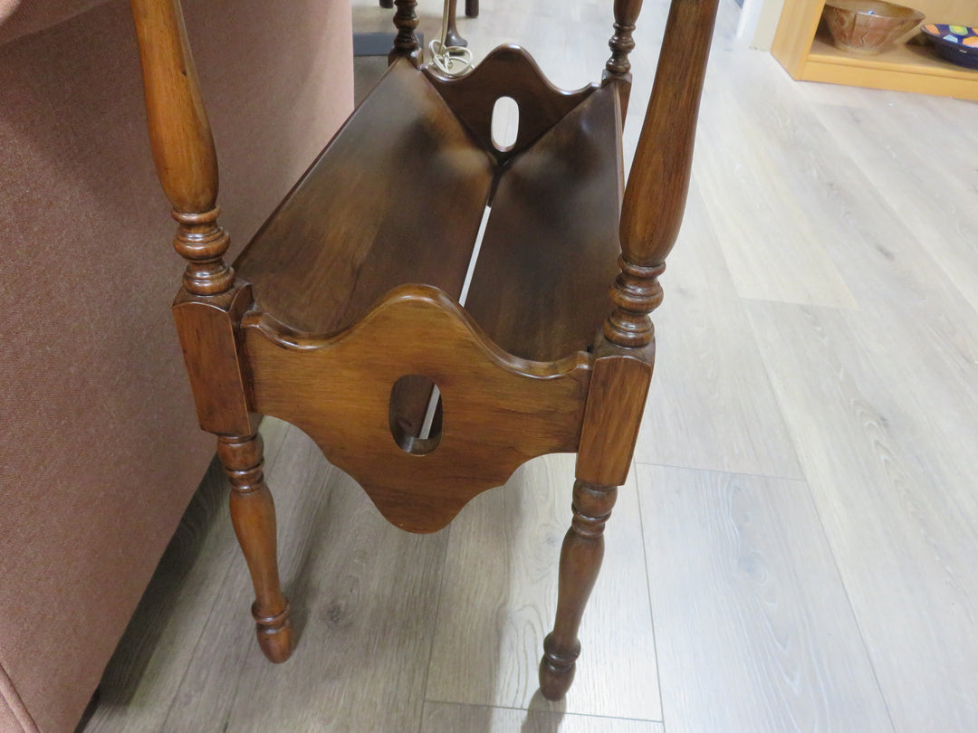 Dark Wood Occasional Table