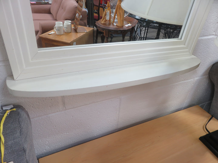 White Arched Mirror