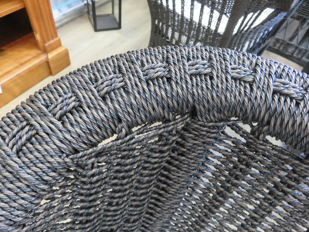 Resin Wicker Porch Love Seat