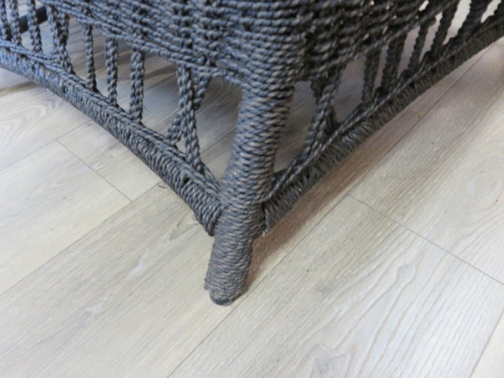 Resin Wicker Porch Love Seat