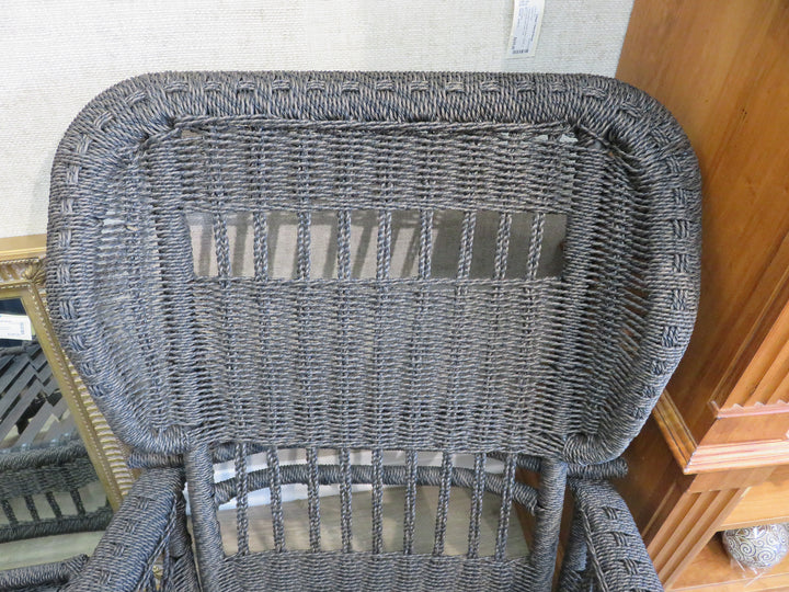 Porch Arm Chair with Ottoman
