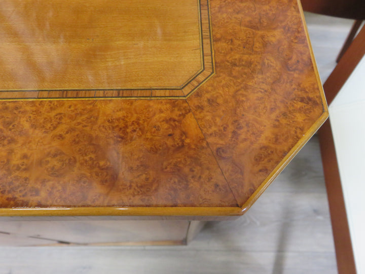 Antique Inlaid Wood Sideboard