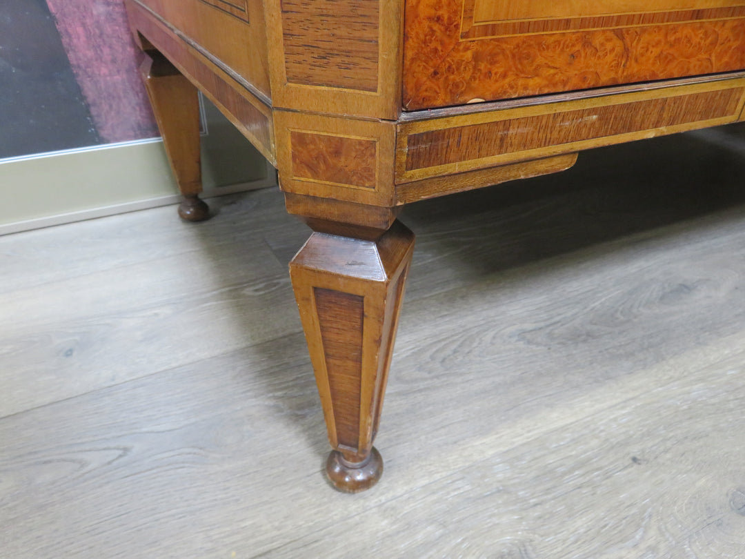Antique Inlaid Wood Sideboard