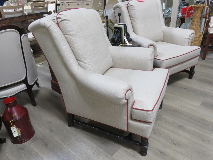 Jessica Charles Wingback Chair