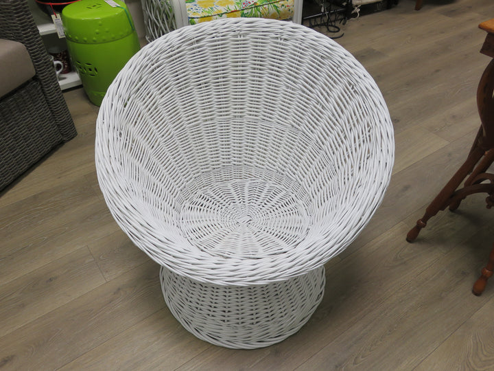 Wicker Barrel Chair