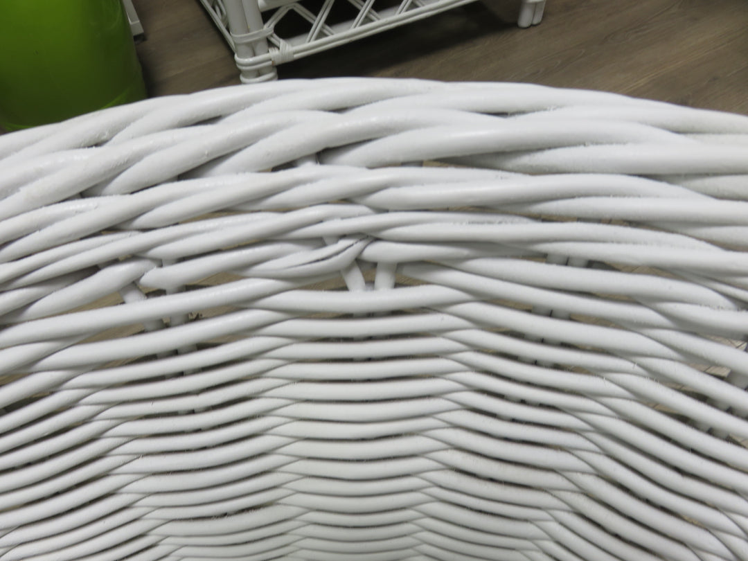 Wicker Barrel Chair