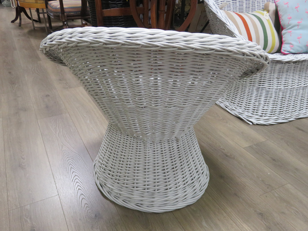 Wicker Barrel Chair
