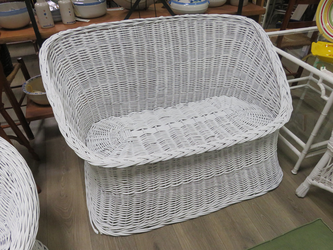 Wicker Love Seat