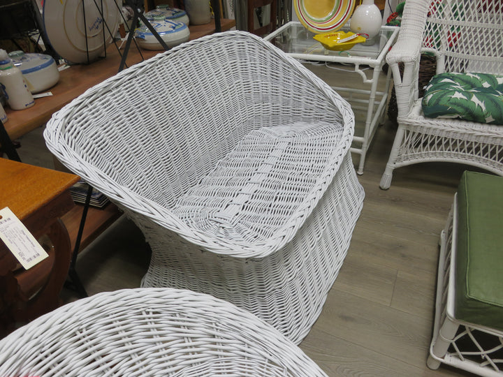 Wicker Love Seat