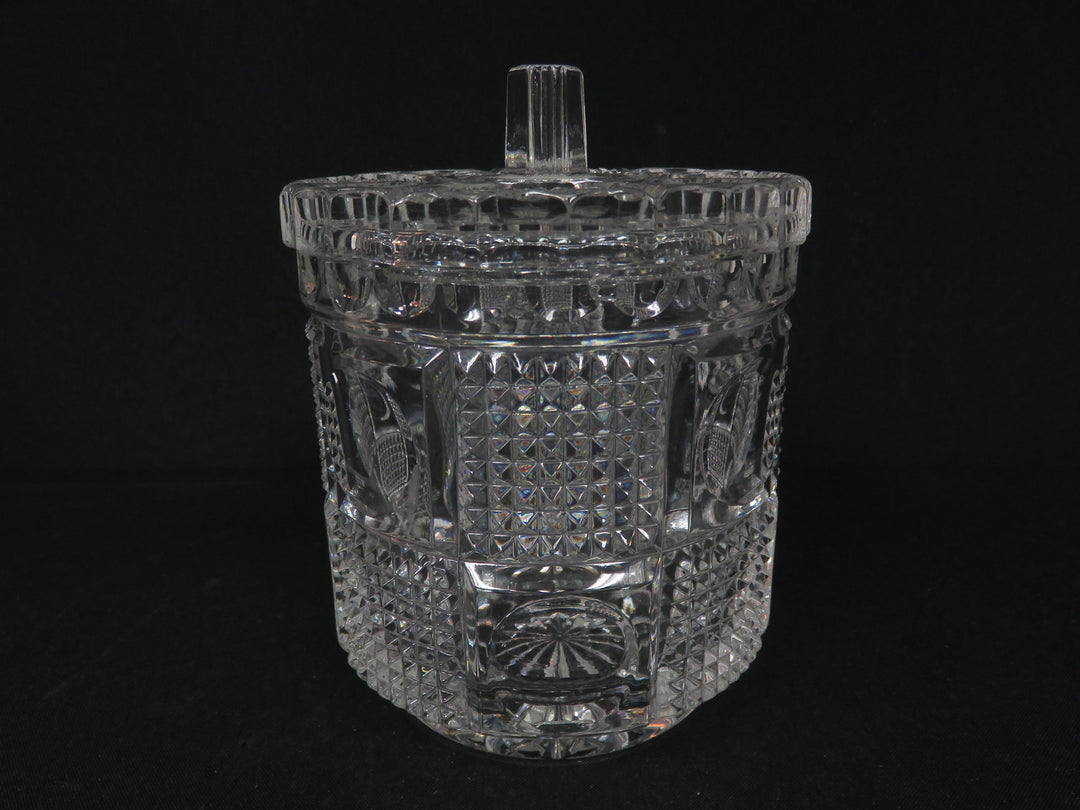 Crystal Biscuit Jar