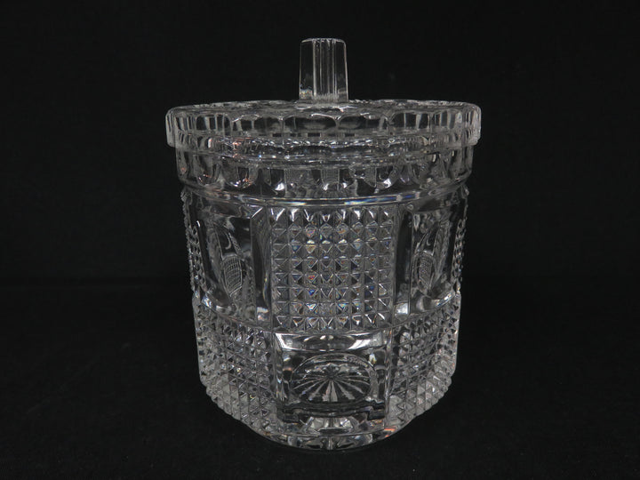 Crystal Biscuit Jar