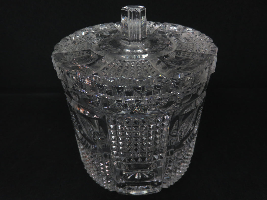 Crystal Biscuit Jar