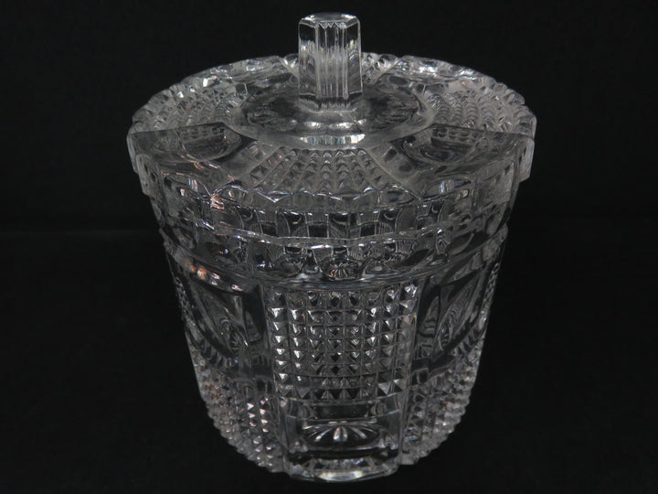 Crystal Biscuit Jar