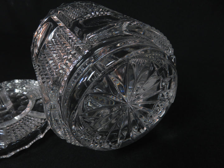 Crystal Biscuit Jar