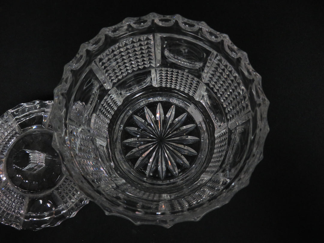 Crystal Biscuit Jar