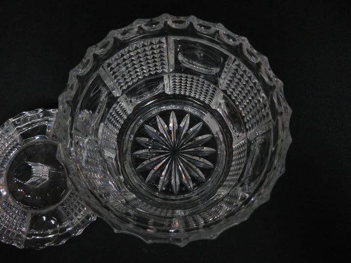 Crystal Biscuit Jar