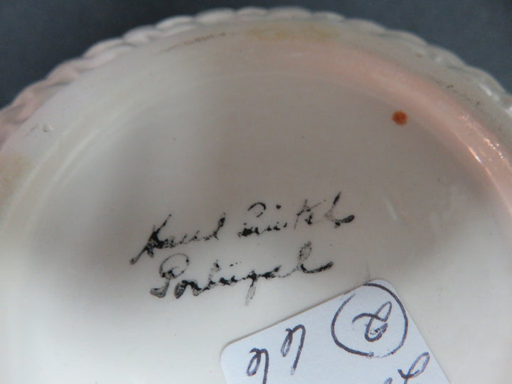 Hand Painted Bowl and Saucer