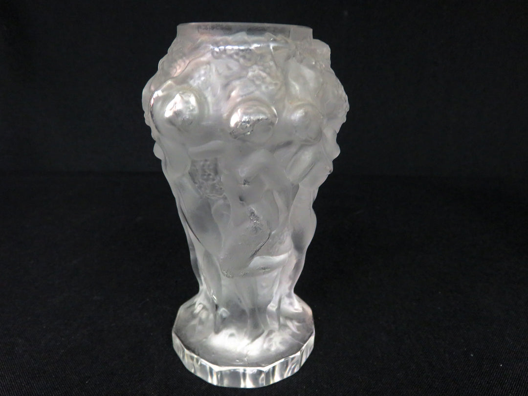 Frosted Bacchantes Vase