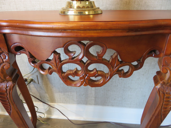 Demilune Console Table