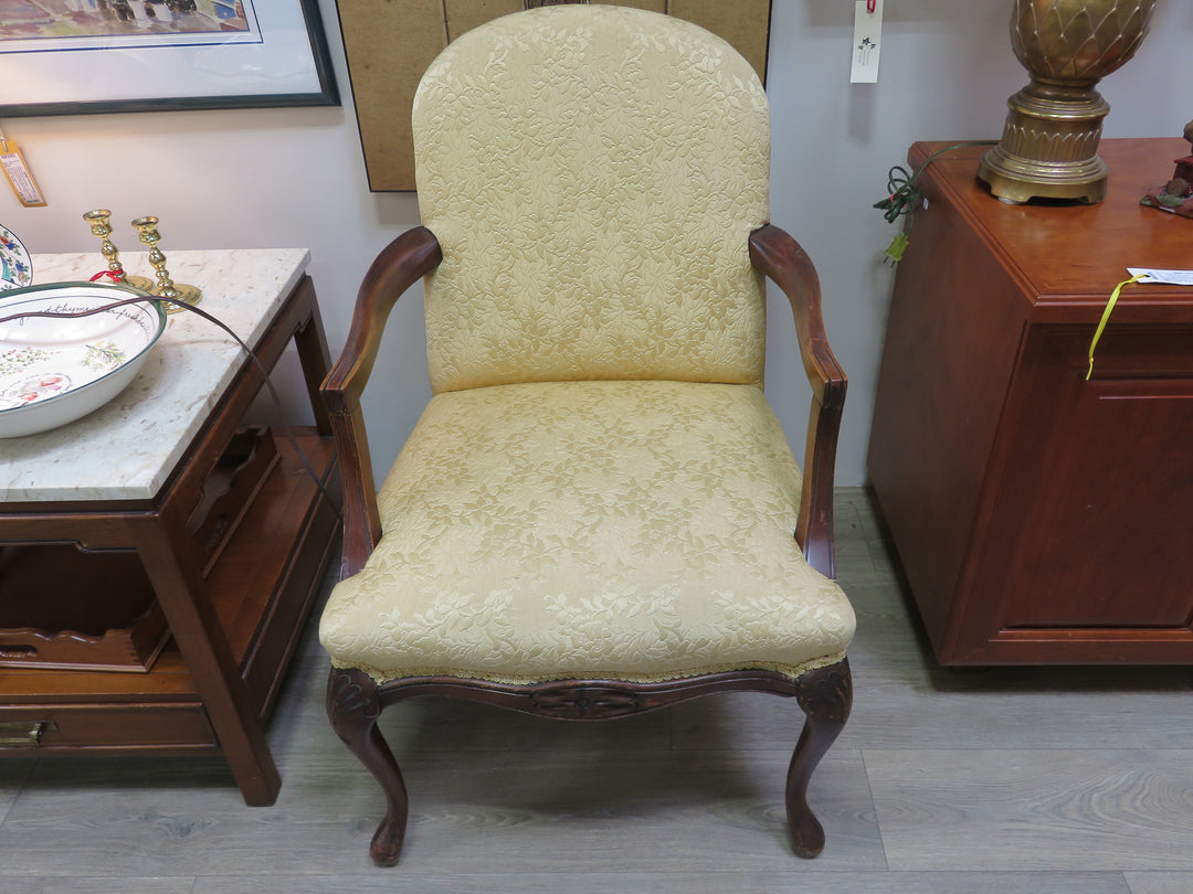 Queen Anne Style Arm Chair