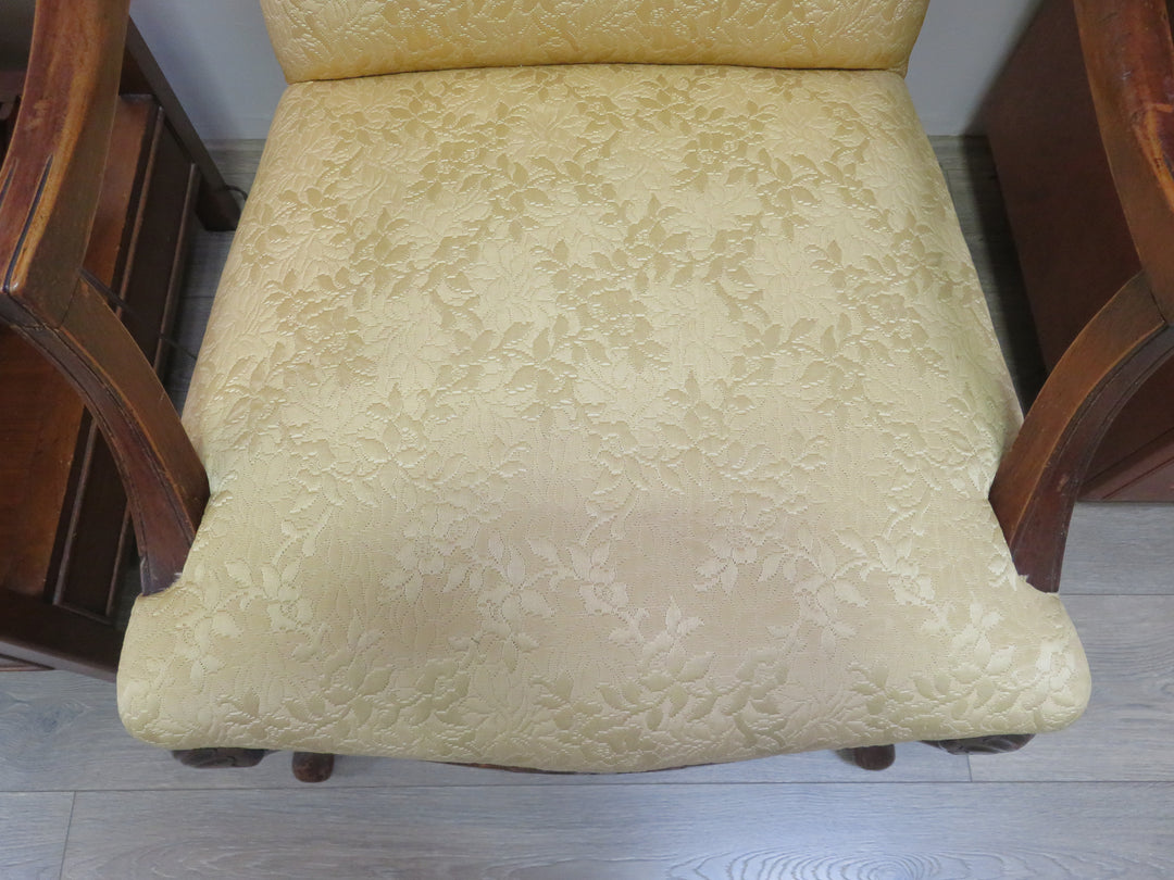 Queen Anne Style Arm Chair