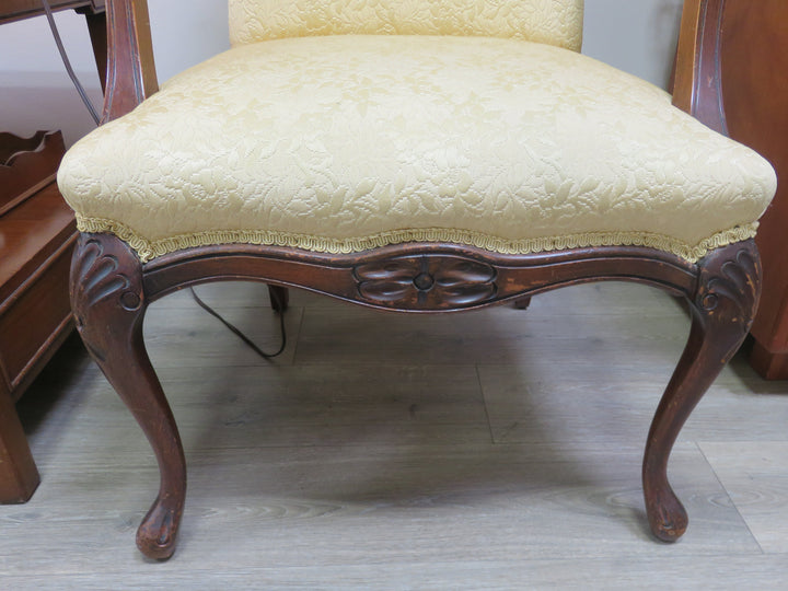 Queen Anne Style Arm Chair