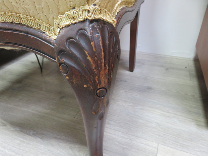 Queen Anne Style Arm Chair