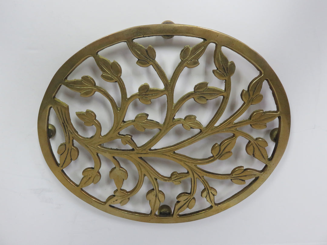 Trio of Brass Trivets