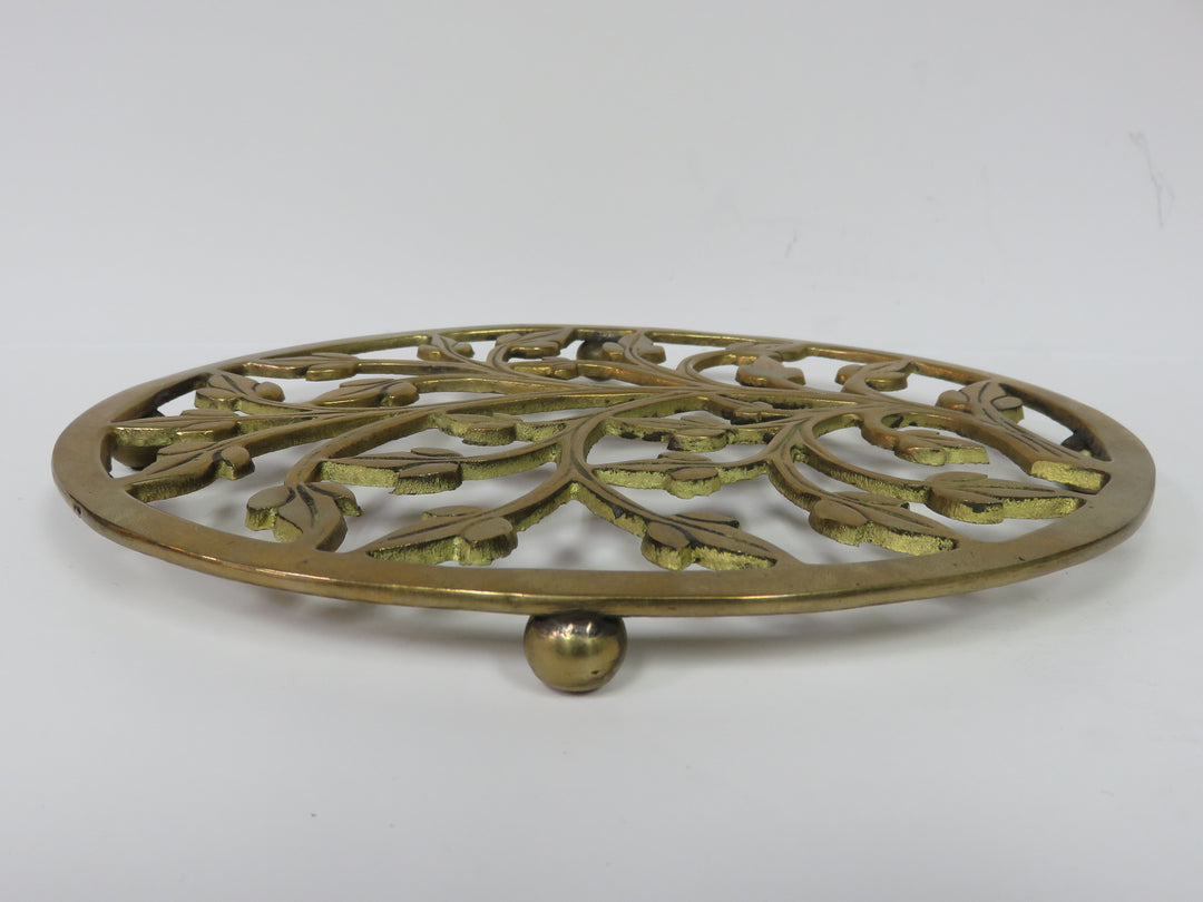 Trio of Brass Trivets
