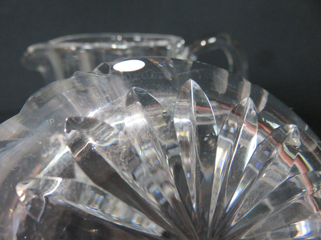 Cut Crystal Cream & Sugar