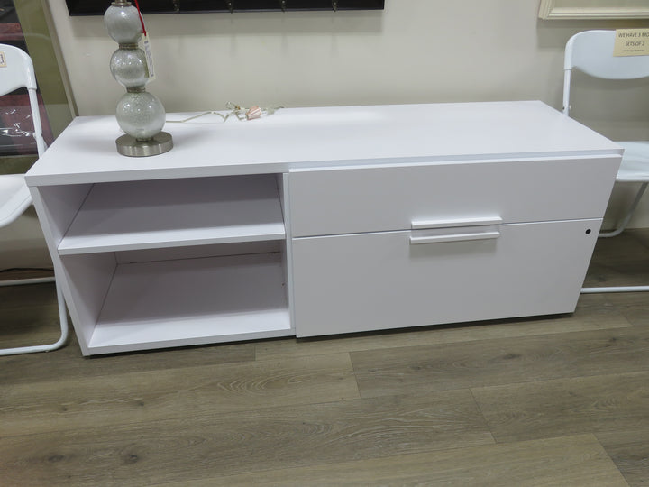 Modern White Credenza