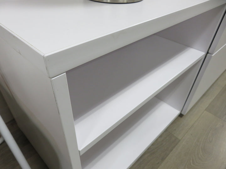 Modern White Credenza