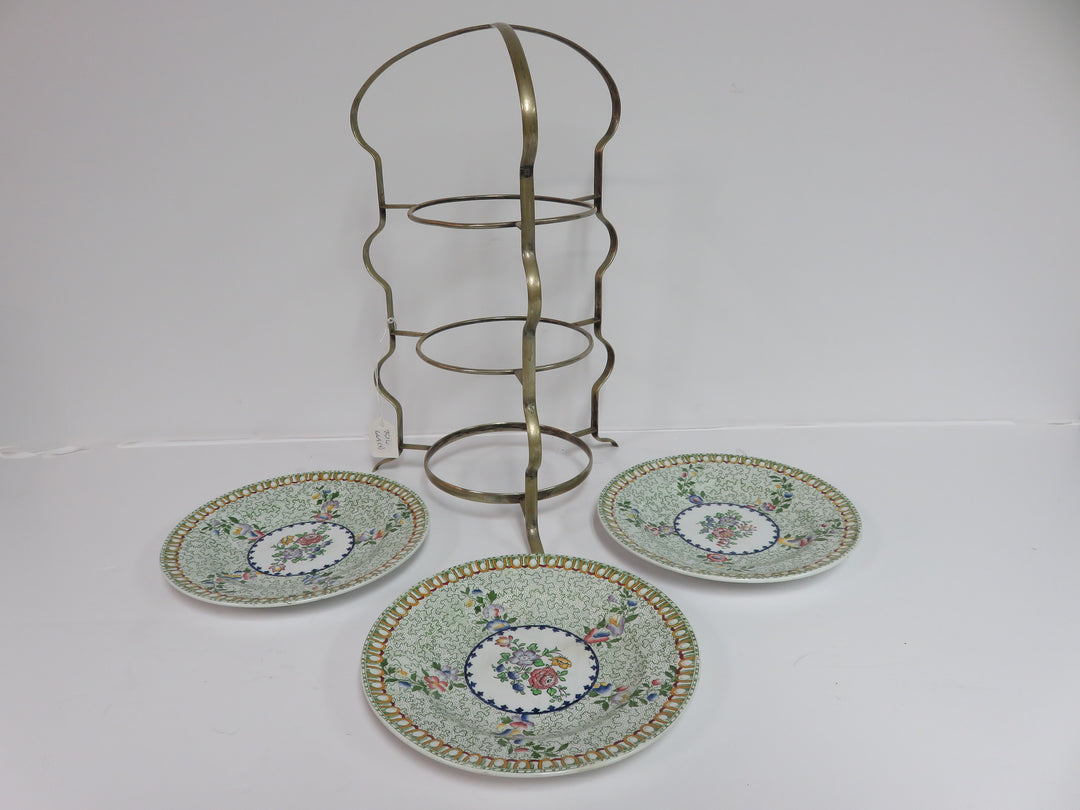 Vintage Tiered Server with Spode Plates
